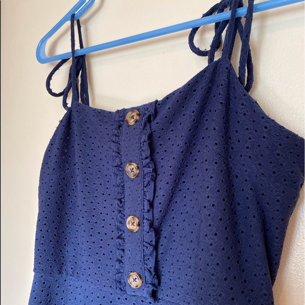 Navy party dress